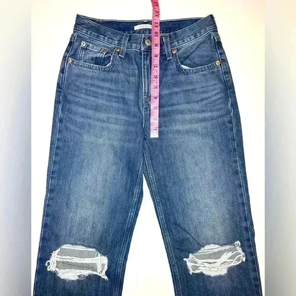 Levis Women’s Low Pro Straight Jeans Size- 25 - Picture 7 of 11